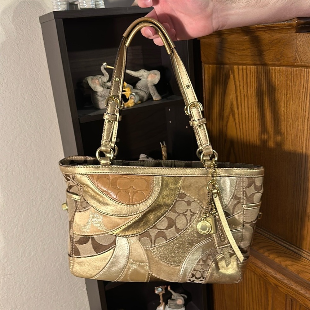 Coach Bag and Matching Wallet.